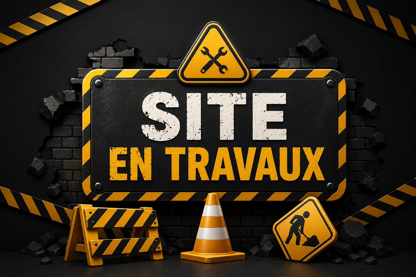 Site en travaux